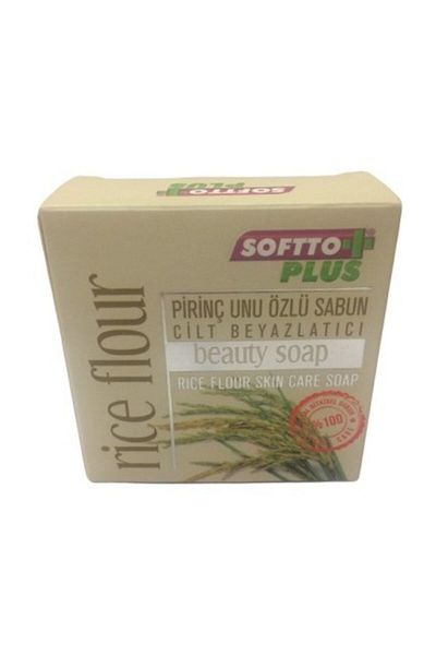 Softto Plus Mineral Rice Flour Extract Soap 100gr