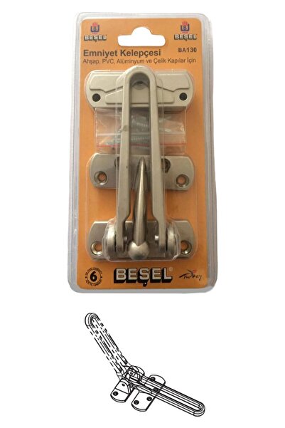 Beşel Door Safety Clamp Satin (1 Piece)
