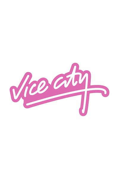 Quart Aksesuar 12x6,5 Cm Autocolant Vice City Sticker Maşină Laptop Motor