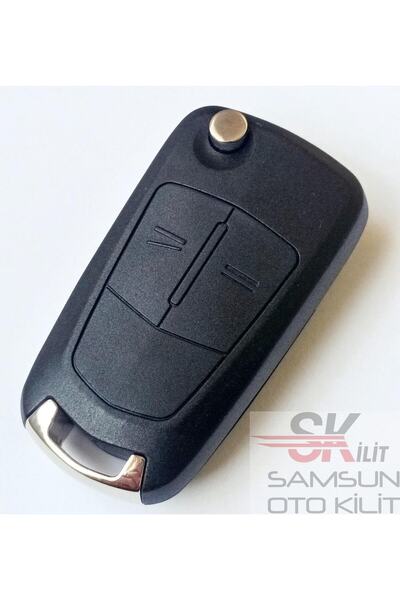 skilit samsun oto kilit أوبل أسترا H كورسا D - 2 مفاتيح لولبية بشعار قطرة مع ...