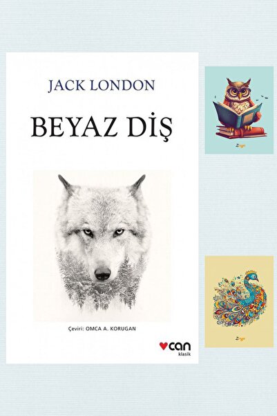 Can Çocuk Beyaz Diş - Jack London - Can Yayınları - 9789750738951 - Not Defte...