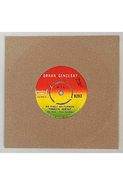 Plakevi İzmir Orhan Gencebay Tanrıya Feryat - Ümit Şarkısı 45 lik