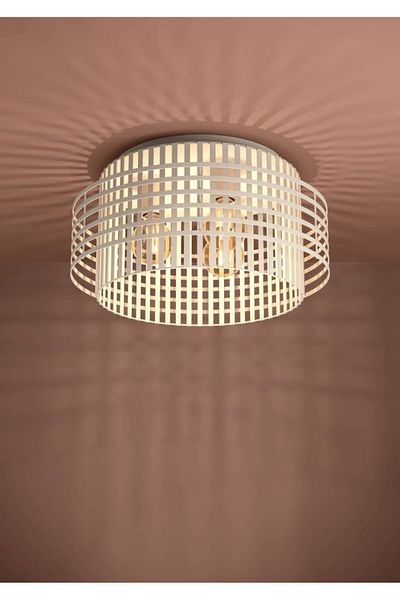 Eglo 390144   Indoor " Oltamar " Sand Color Color Cast Steel Ceiling Lamp Ip20 E27 Max: 3X40W Diameter: