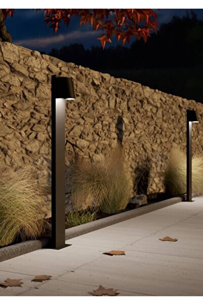 Eglo 900692 "STAGNONE" 100 Cm Yüksekliğinde Alüminyum, Çelik Dış Mekan Bahçe ...