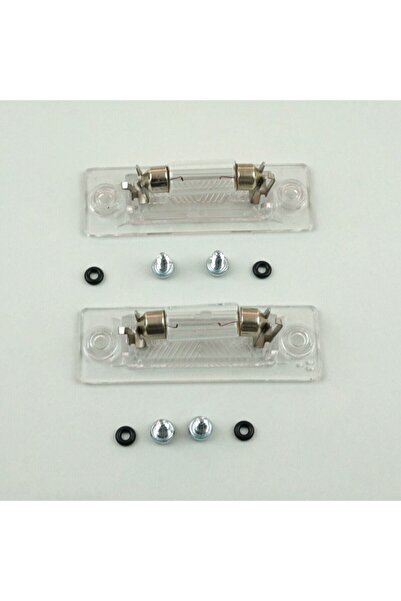 Genel Markalar Vw Jetta Passat Caddy T5 Superb Için Plaka Lambası 2 Adet Takı...