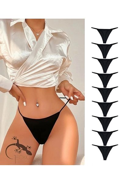 yokyokcollection 9 Pieces GECKO fantasy women's thong with rope rubber
