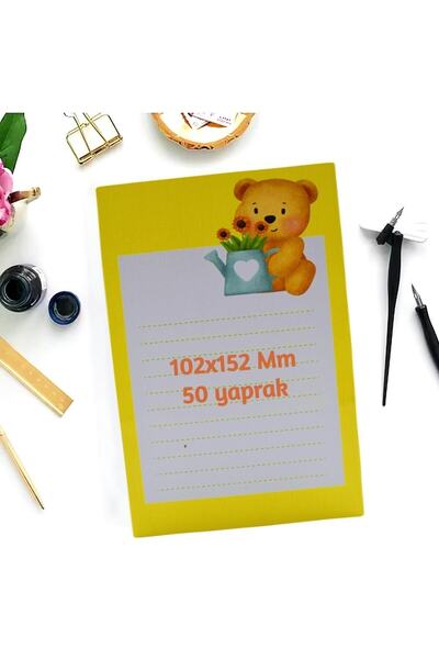 MUNIS Dopp Тетрадка за бележки с шарки Pull-Tear 102X152 мм 50 листа DOPP-N30CCK