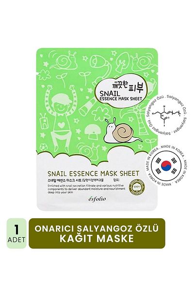 Esfolio Snail Essence Cracker Mask with Glacier Snail Extract