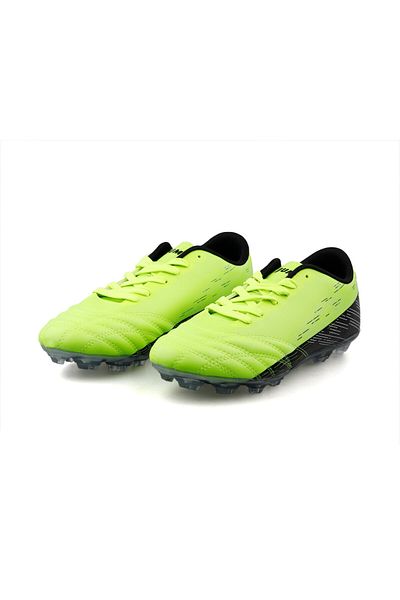 Jump 28221 E Neon Green Black Men's Turf Football Shoes 28221-E-NEON-GREEN-BLACK Green