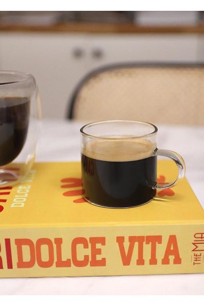 The Mia Borosilicate Glass Mug 150 cc
