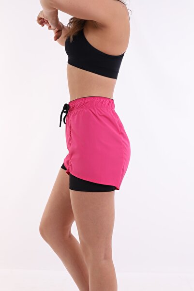 winmoda WOMEN'S SEA SHORTS WITH TIGHTS