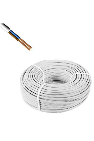 HAKTEL Elektrik Kablosu 50 Metre 2x1.5 300/500v Elektrik Kablosu
