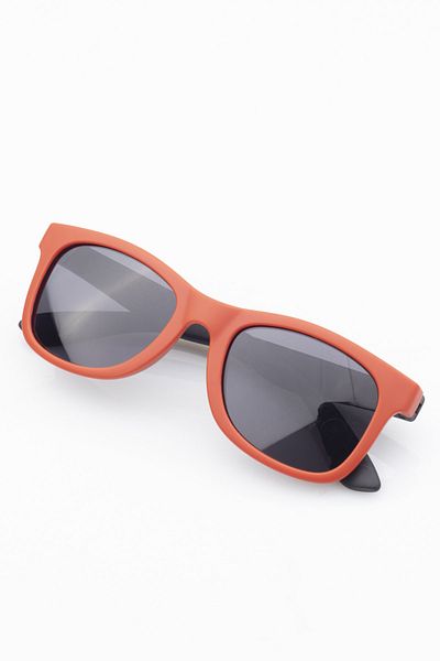 By Donetto Matte Red Black 3-8 Years - 100% UV Protection Polarized Children's Sunglasses