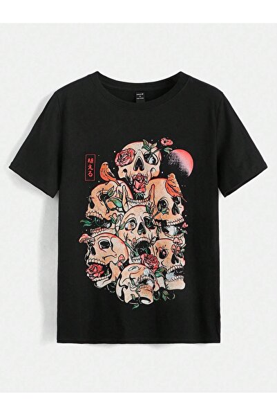 Jose Clothing ΚΟΝΤΟΜΑΝΙΚΙ ΜΠΛΟΥΖΑ UNISEX ΜΑΥΡΟ ΕΚΠΤΩΜΕΝΟ OVERSIZE