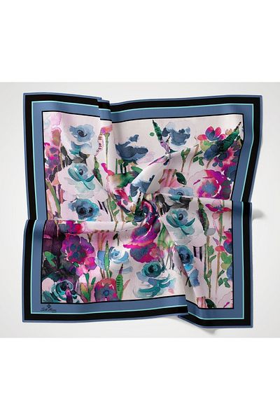 Silk Home Eșarfă din poliester din twill de mătase