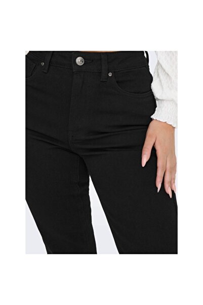 ONLY Women's High Waist Black Trousers - 15219264