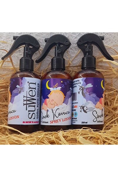 NATUREL Bitkisel Sinek Kovucu Sprey Losyon 250 ml