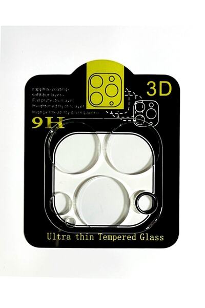 Genel Markalar Iphone 13promax (6.7inç Uyumlu Arka Lens Kamera Kırılmaz Cam 9d Koruyucu 9h Tempered Arka Kamera