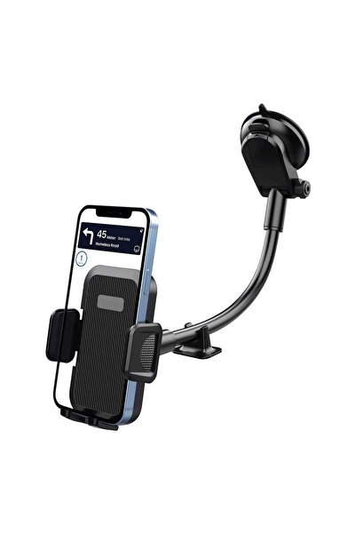Asfal Kamyon, Tır ve Araç içi Telefon Tutucu Vantuzlu, Uzun, Güçlü Şık Telefo...