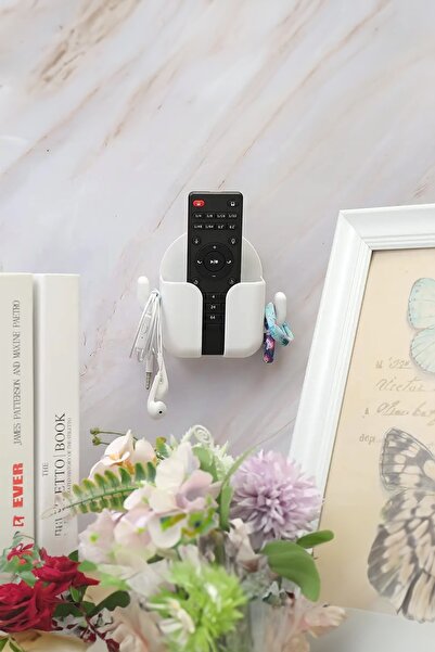 Riddex Yapışkanlı Duvara Monte Kumanda Aksesuar Telefon Tutucu Şarj Standı Ya...