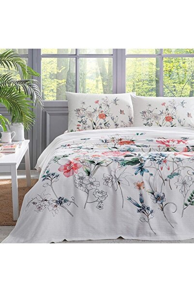 Özdilek Florido Pembe Çift Kişiliki Nevresim Takımı