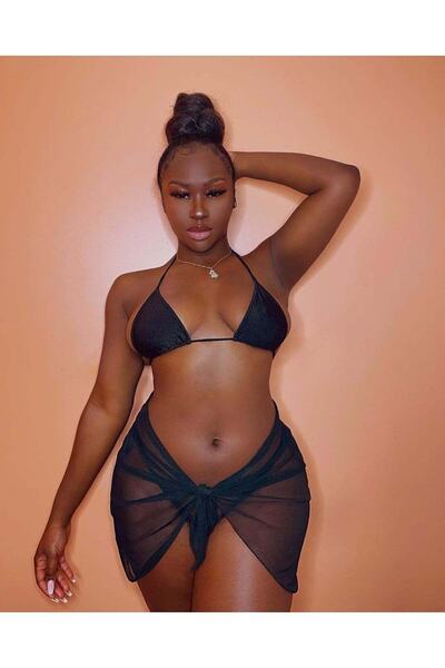 ZEKAS FASHION مجموعة بيكيني صوفية