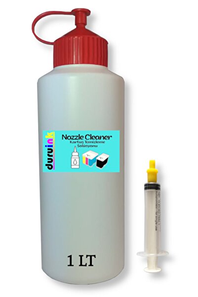 Duruink Baskı Kafası Açıcı Tıkalı Kartuş Mürekkep Temizleme Solüsyonu 1000ml ...