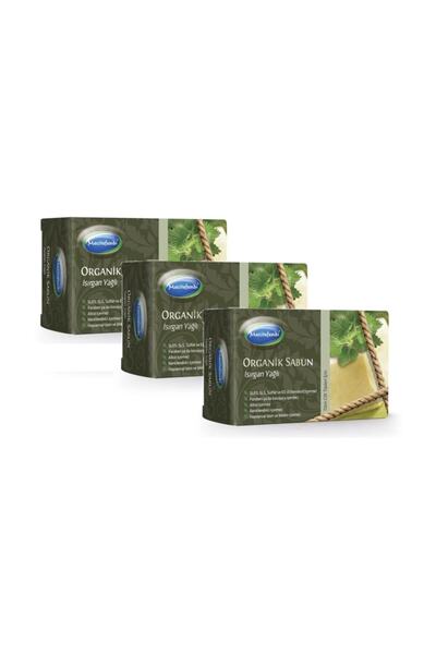 Mecitefendi 3 Pieces of Organic Nettle Oil Soap 125 Gr