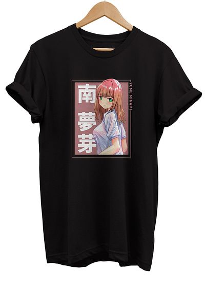 remonz Ssss.dynazenon Yume Minami εμπριμέ 100% βαμβακερό μπλουζάκι Basic T-shirt κανονικού μεγέθους