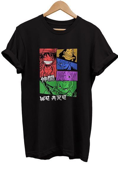 remonz Μπλουζάκι One Piece Printed 100% Cotton Basic T-shirt κανονικού μεγέθους