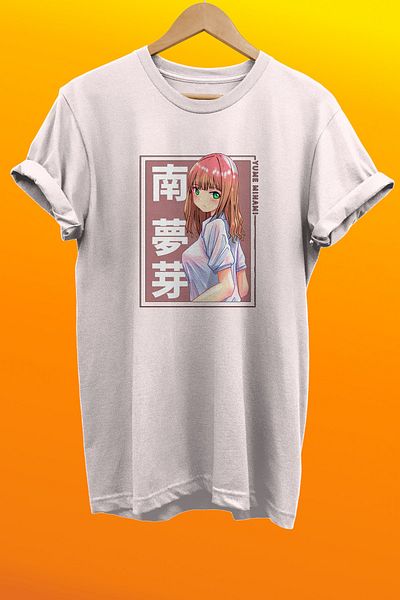remonz Ssss.dynazenon Yume Minami εμπριμέ 100% βαμβακερό μπλουζάκι Basic T-shirt κανονικού μεγέθους