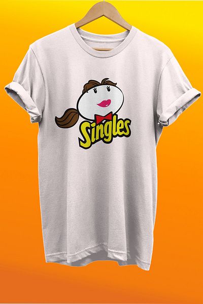remonz Μπλουζάκι Singles Printed 100% Cotton Basic T-shirt Κανονικό μέγεθος