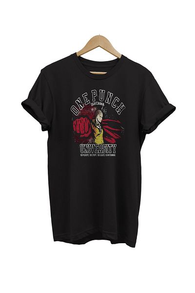 remonz Μπλουζάκι One Punch Man με στάμπα 100% βαμβακερό Basic T-shirt κανονικού μεγέθους