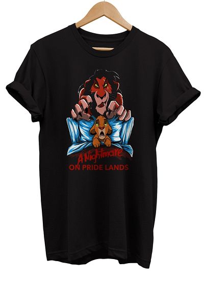 remonz Μπλουζάκι Lion King με στάμπα 100% βαμβακερό Basic T-shirt κανονικού μεγέθους