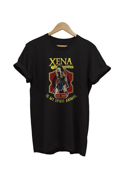 remonz Μπλουζάκι Xena Printed 100% Cotton Basic T-shirt κανονικού μεγέθους