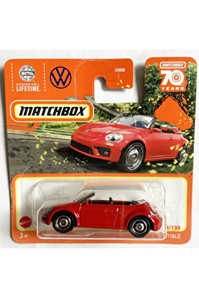 Matchbox Tekli Arabalar 2019 Volkswagen Beetle Convertible HLD14