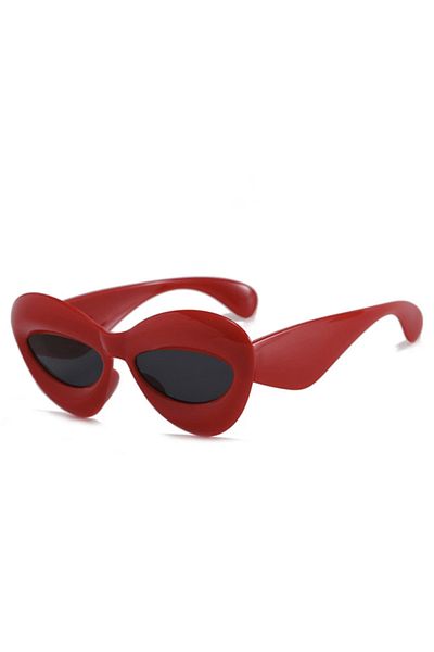 Toz Vintage Red Lips Lip Look Vintage & Retro Sunglasses