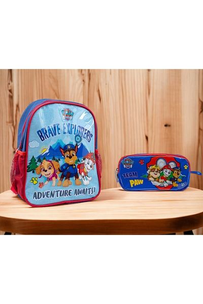 WİGGLE Geantă pentru grădiniță Paw Patrol și trusă pentru creion