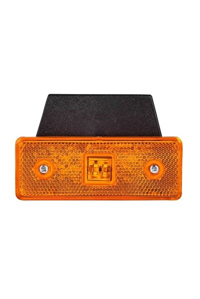 SKAUTO 12V-24V 4 Ledli Side Marker Kamyon Tır Yan Sinyal Lamba Sarı - Turuncu...