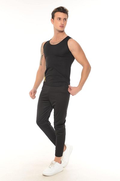 Sh Mağazacılık Zay1flama 0ncelme Maximum Sweat Sweat Original Θερμική Σάουνα Θερμικό Μπλουζάκι και Καλσόν Tak1m