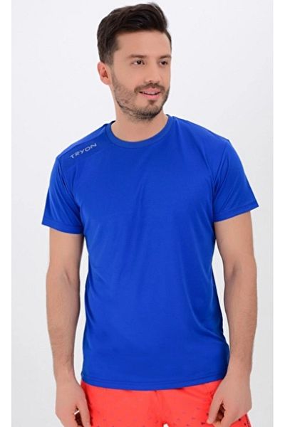 TRYON Ανδρικό T-Shirt Sax