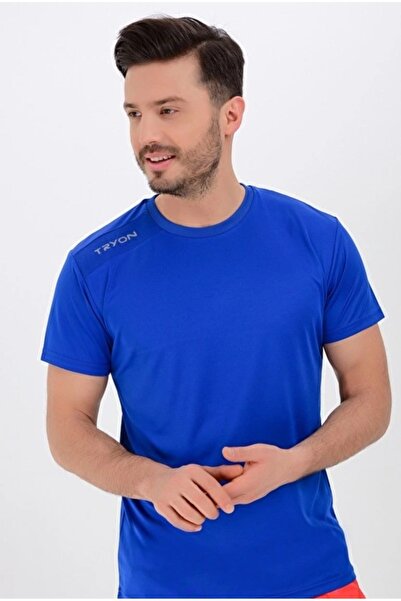 TRYON Ανδρικό T-Shirt Sax