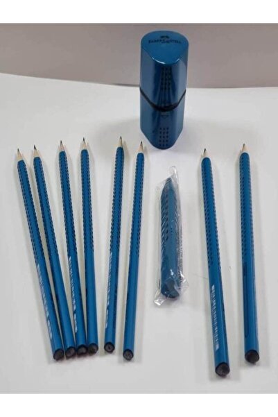 Faber Castell Grip 2001 Kurşun Kalem Petrol Yeşil Renk Seti