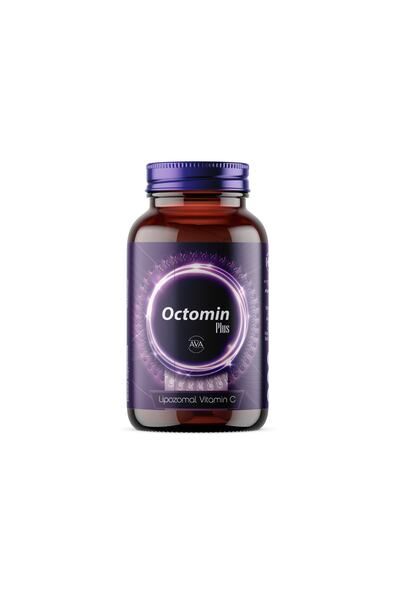 OCTOMİN Plus 30 Capsules Liposomal Vitamin C (D3) Zinc Selenium Copper Piperine