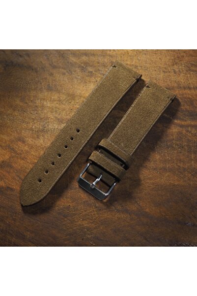 Ventum سلك مصنوع يدويًا من جلد الغزال البني مقاس 20 مم