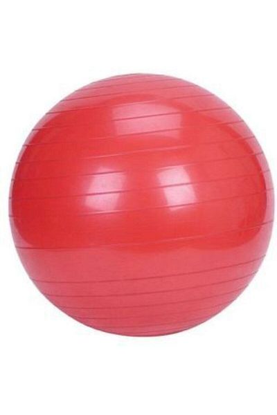 Povit Pilates Ball and Pump Red Color 55 Cm