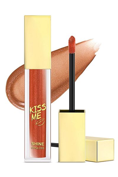 wonderway Lip Shine Gloss Lasting Shiny Lipstick No:4