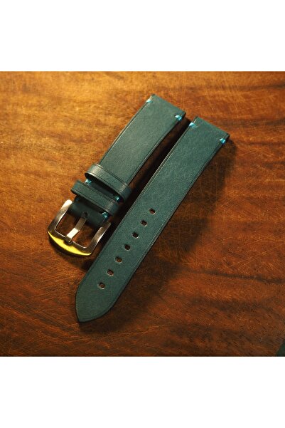 Ventum Craft 20 mm Yeşil Hakiki Deri el yapımı kordon