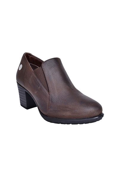 Mammamia D23KA-6115 Women's Brown Nubuck Leather Shoes