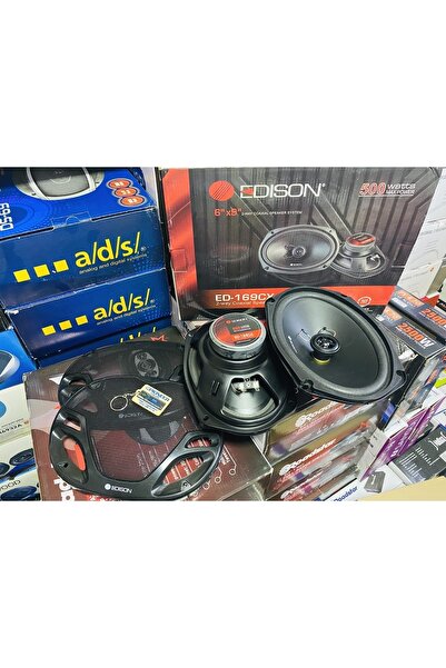 ADS Edison ED 169CX oval hoparlör Seti